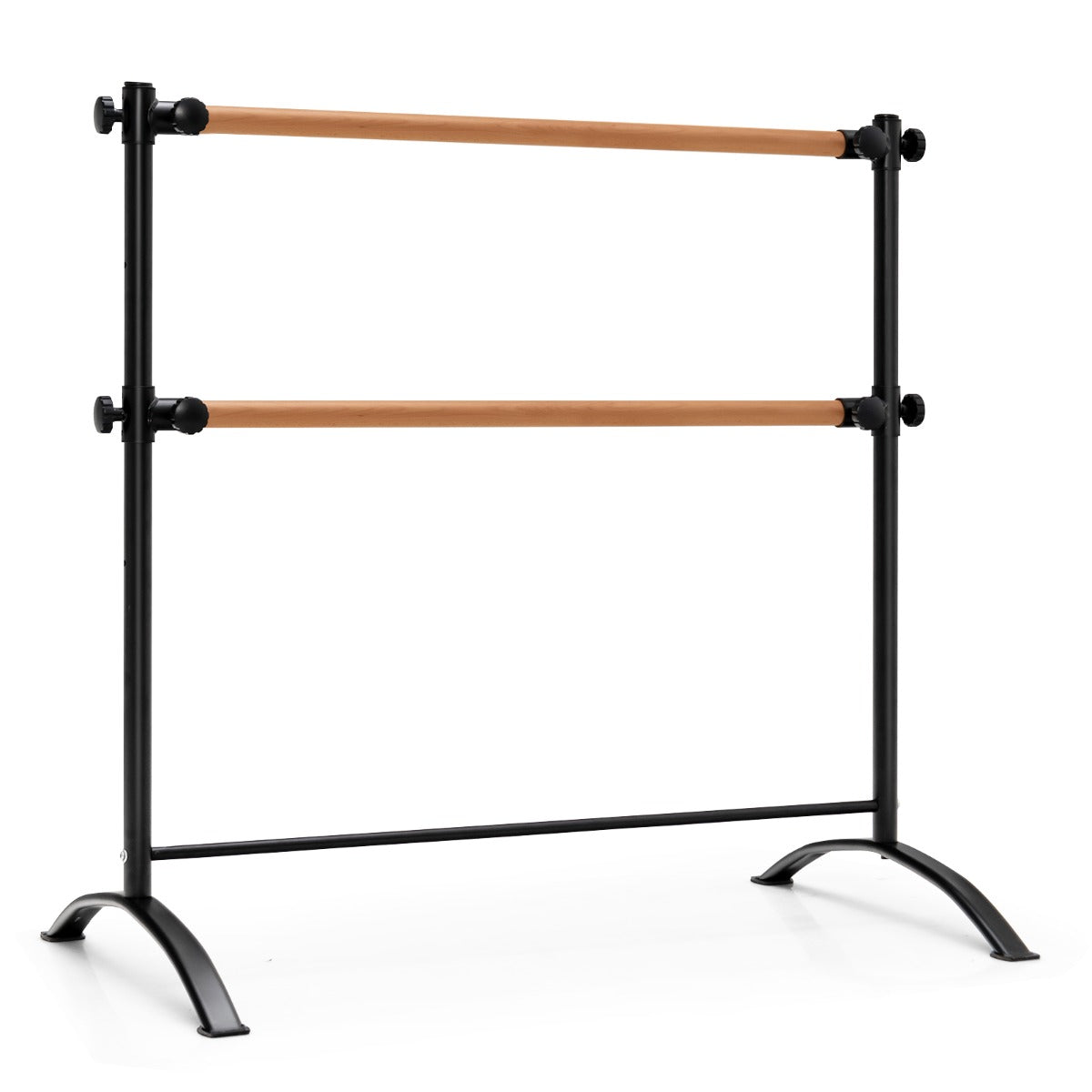 Freestanding Dance Bar with 4-position Adjustable Heights for Dancing