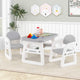 Kids Table and Chairs Set with 2 Chairs for Kids