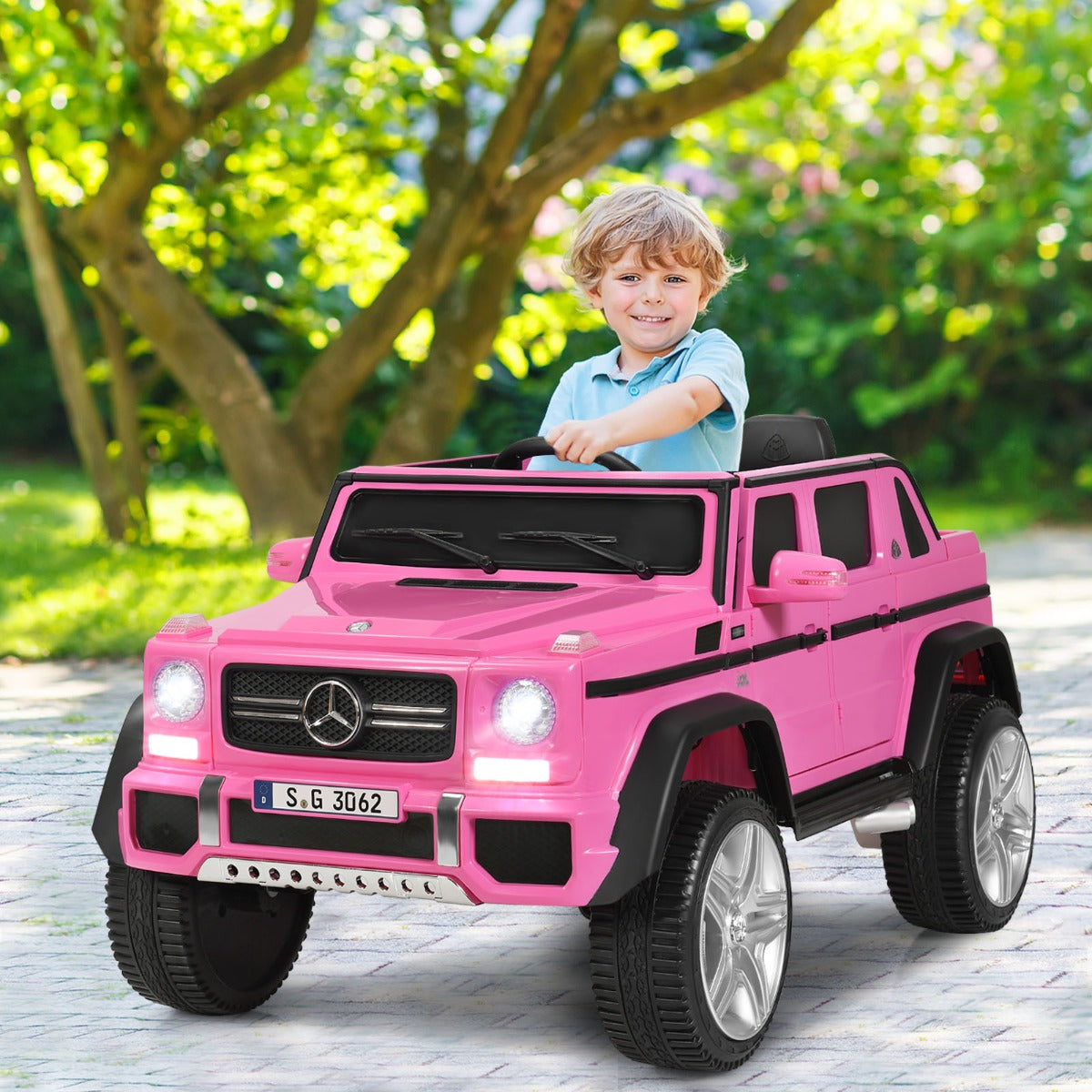 12V Ride On Car Licensed Mercedes Benz with Remote Control and Lights