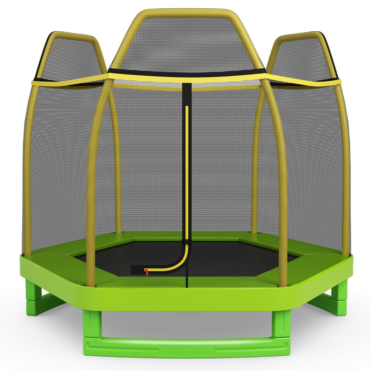 Kids Trampoline with Safety Enclosure Net for Outdoor Play