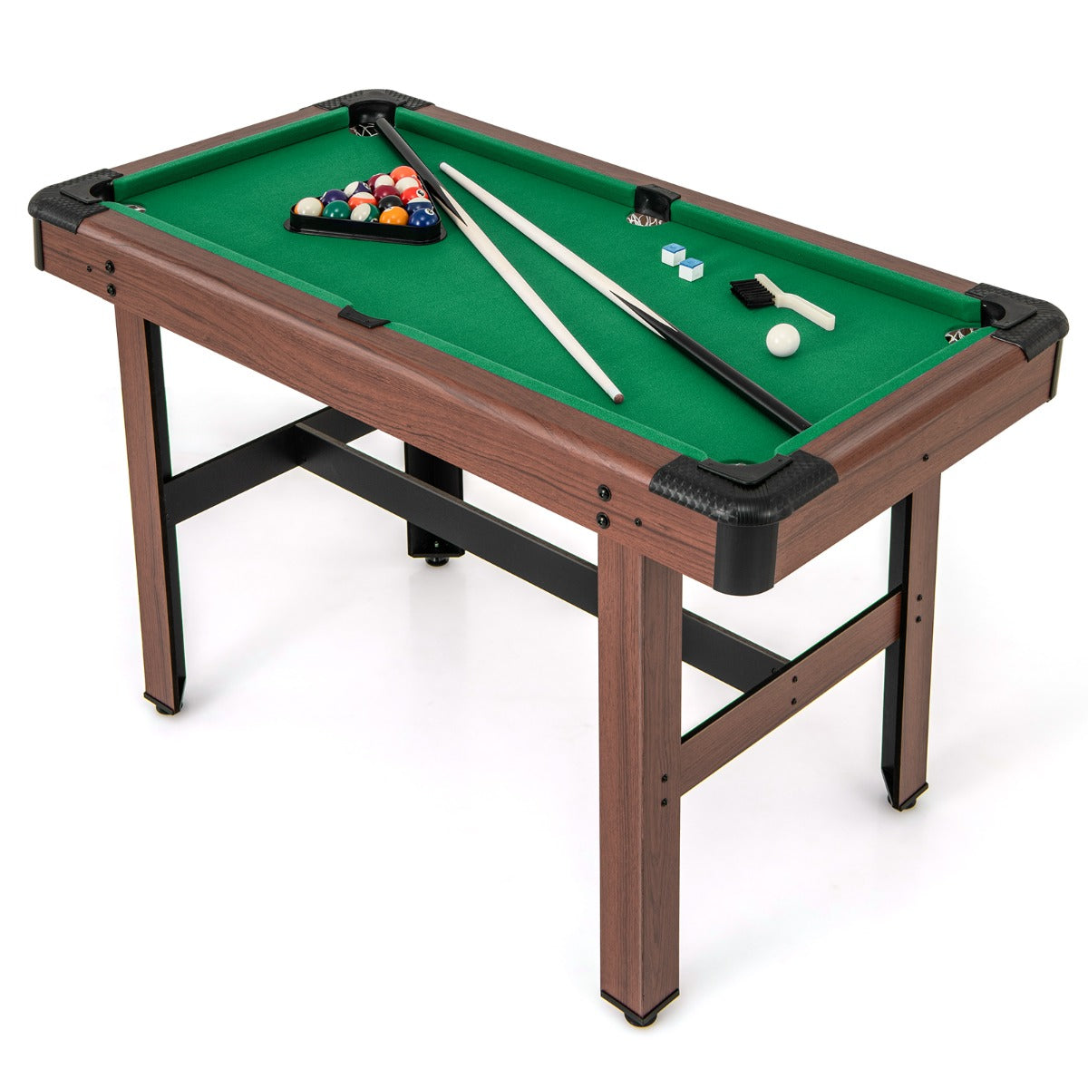 1.2M Wooden Billiard Game Table with Full Set of Balls