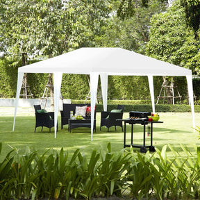 10 x 20 Feet 6 Sidewalls Canopy Tent with Carry Bag for Camping and Party