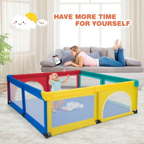 Baby Playpen Safety Play Yard for Baby Infants