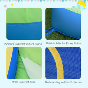 Inflatable Water Slide Bounce House Castle with Blower for Kids