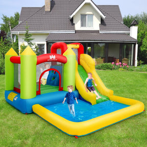 Inflatable Bounce House Water Slide Jump Bouncer with Blower