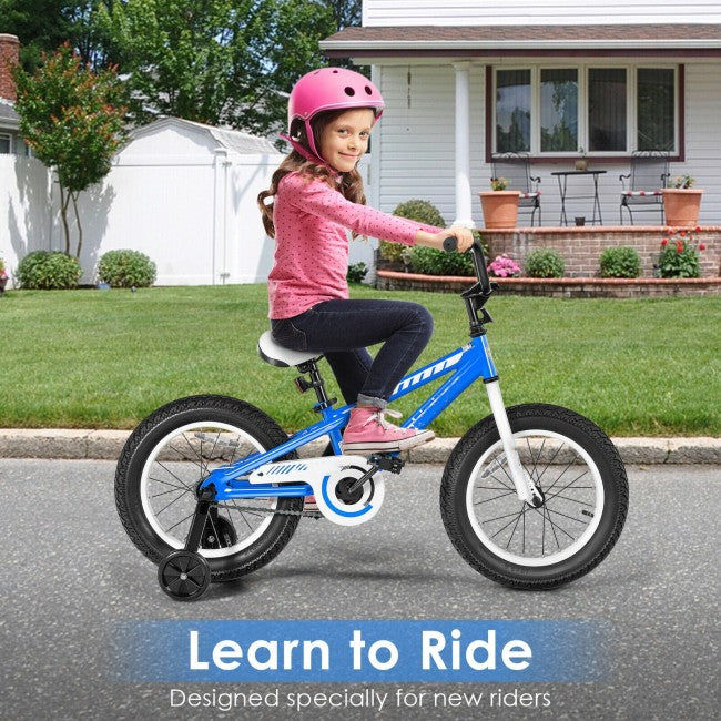 Kids Bike Bicycle with Training Wheels for 5-8 years Kids