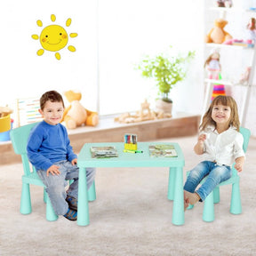 3 Pieces Multifunction Kids Activity Table and Chair Set