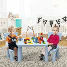 3 Pieces Multifunction Kids Activity Table and Chair Set