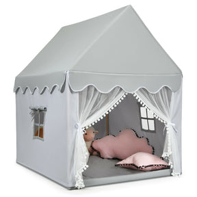 Large Play Castle Fairy Tent for Kids with Mat