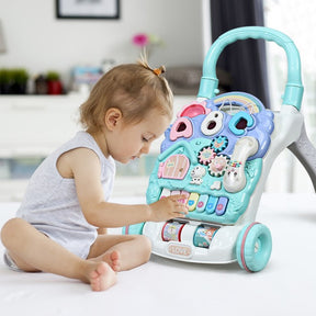 Sit-to-Stand Baby Learning Walker with Musical Toy