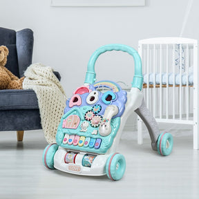 Sit-to-Stand Baby Learning Walker with Musical Toy