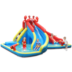 Inflatable Water Slide Crab Dual Slide Bounce House